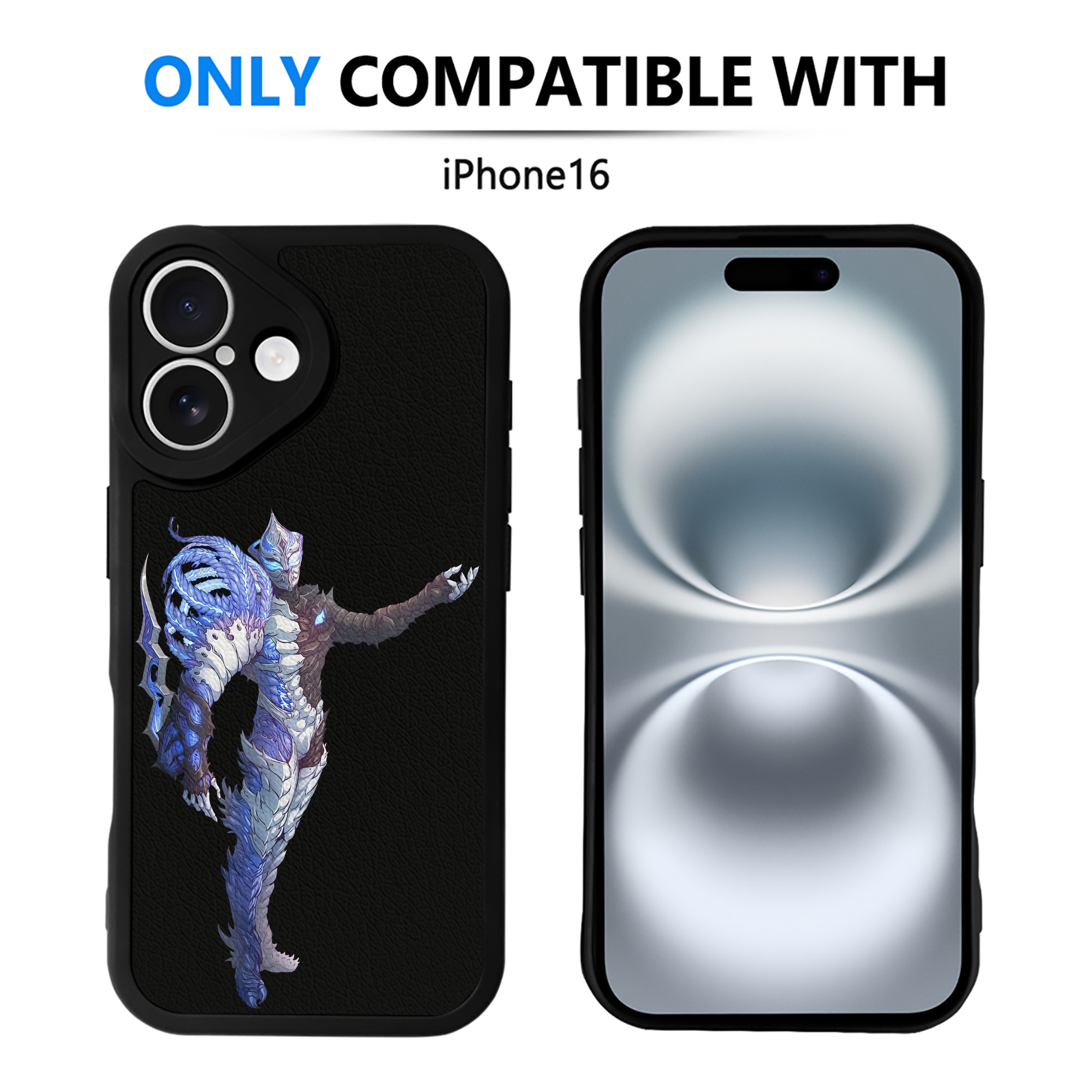 （画像用） ウルトラマン Ultraman 【iPhone 16シリーズ対応】シリコンスマホケース（レザー調） 材質：シリコン